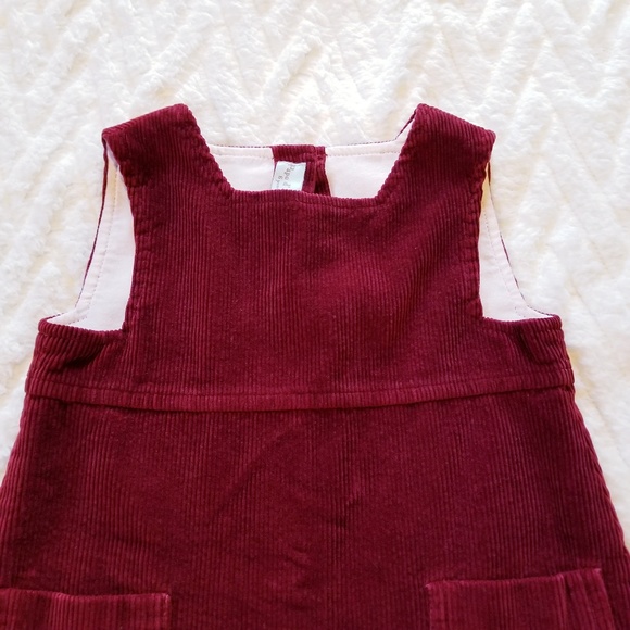 Papo d'Anjo Size 6 Years Girl Corduroy Dress - Picture 5 of 8